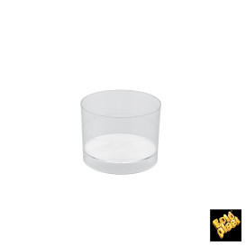 Plastikschüssel Verkostung Rombo Transparent 95 ml (500 Einh.)