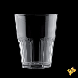 Plastikbecher Transparent SAN Ø85mm 300ml (8 Stück)