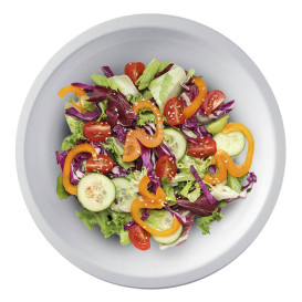 Plastikteller Flach Weiß Round PP Ø220mm (50 Stück)