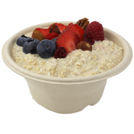 Schüssel Zuckerrohr-Fasern 250ml Ø13cm (100 Stück)