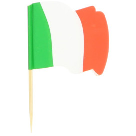 Holzspieße Flagge "Italien" 65mm (14.400 Einh.)