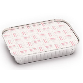 Deckel für Aluschalen 580ml (125 Stück)