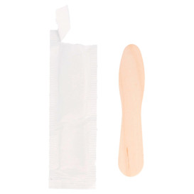 Kleiner Holzlöffel für Eis 75mm (12.000 Stück)