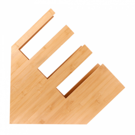 Organicer Bercher, Trinkhalme und Deckel aus Bambus 14x50x50cm (1 Stück)