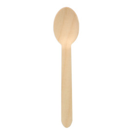 Holzlöffel Ummantelter 16cm (500 Stück)