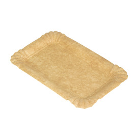 Pappschale Kraft "Flower" 12x19cm 295g/m² (50 Stück)