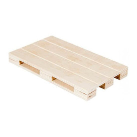 Holztablett Mini Paletten aus Holz 30x20x2cm (1 Stück)