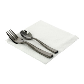 Papierservietten weiß 30x30cm 1-lagig (100 Stück)