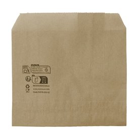 Beutel Kraft für Pommes Frites 12x12cm (250 Stück)