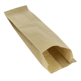 Papierbeutel für Baguette fettdicht Kraft 9x5x32cm (1.000 Stück)