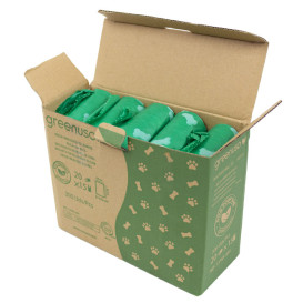 Plastiktüte für Hundekot 100% bio 23x32cm (300 Stück)