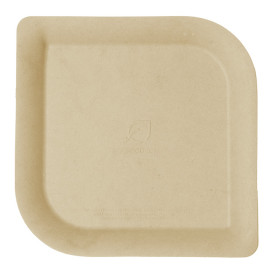 Teller Bagasse und Bambus 15,0 cm (50 Stück)