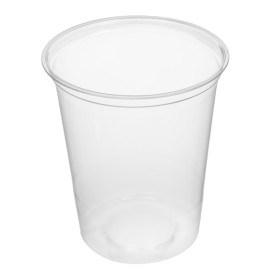 Plastickschale Kompostierbar PLA Transparent 940ml (500 Stück)