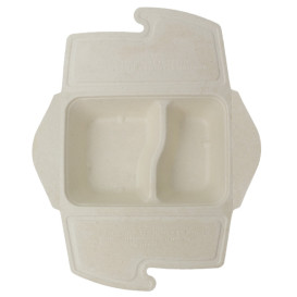 Box to Go Zuckerrohr 2C 21x15x5cm 800ml. (75 Stück)