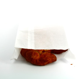 Papiertüten weiß 14+7x24cm (1.000 Stück)