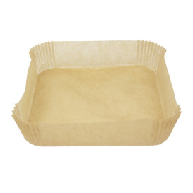 Kraftpapier für Heißluftfritteusen 40g 17x17x4cm (1.000 Stück) 