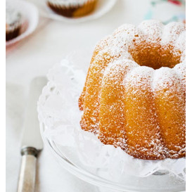 Rundes Spitzenpapier Weiß "Litos" Ø14cm (250 Stück)