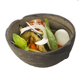 Natürliche Kokosnuss-Schale 150ml (100 Stück)