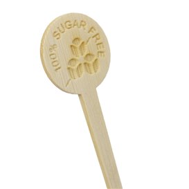 Bambus-Markierungsstab Sugar Free 10cm (50 Stück)