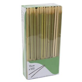 Pinzetten aus Bambus 15cm (100 Stück)